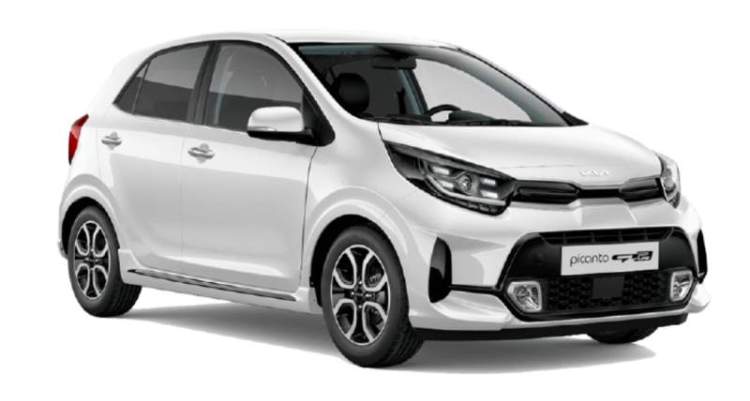 Kia Picanto small class car. Rent a car Lefkada, Nidri, Vasiliki port, Nikiana hire a car. Pvk aktion airport car rental.