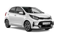 Kia Picanto small class car. Rent a car Lefkada, Nidri, Vasiliki port, Nikiana hire a car. Pvk aktion airport car rental.